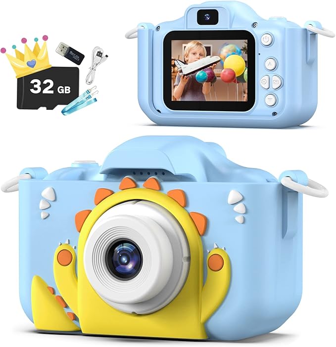 Kids Camera for Girls, Kids Selfie Camera 3-12 Years Old Girls Christmas Birthday Gift for Girls, Little Girls Toys for 3 4 5 6 7 8 9 Years Old (Purple02)